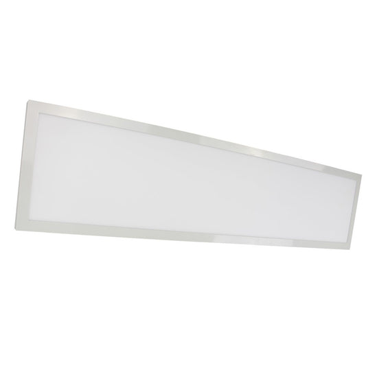 Nuvo Lighting 48in LED Flat Panel 37W | White Utility Flush Mount | Garage & Utility Room | 3960 Lumens, 5000K, Dimmable, Damp Rated | Model 65-316