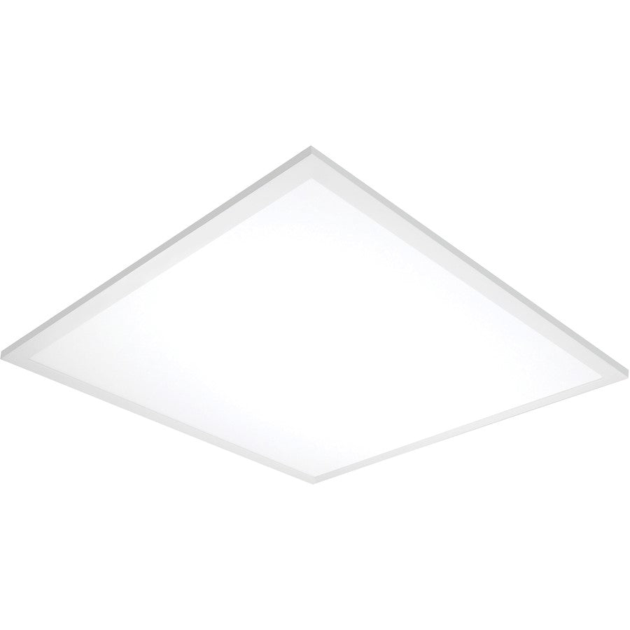 Nuvo Lighting LED Flat Panel 24in 40W 5000K Flush Mount | Utility White | Garage & Basement Utility Light | 4240 Lumens, 100-277V, Damp | Model 65-323R1