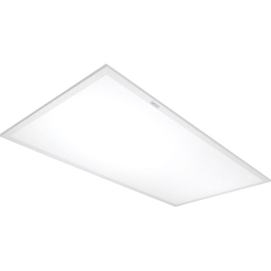 Nuvo Lighting LED Emergency Flat Panel 48in 1-Light Flush Mount | Utility White | Commercial & Emergency Lighting | 48 x 24 x 1.81 in | Model 65-356
