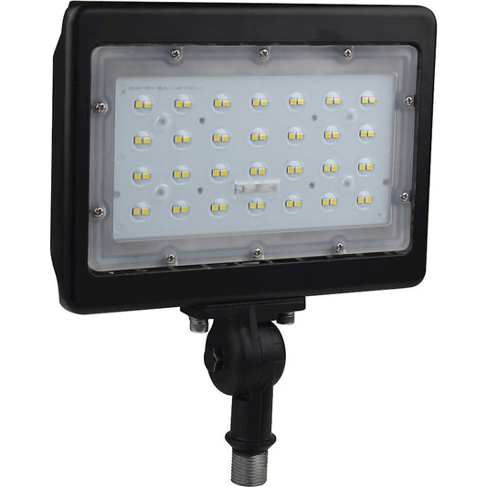 Nuvo Lighting 65-538 50W LED Large Flood Light | Utility Bronze | Outdoor Security & Landscape | 5778 Lumens, 4000K Cool White, Wet Rated | Model 65-538