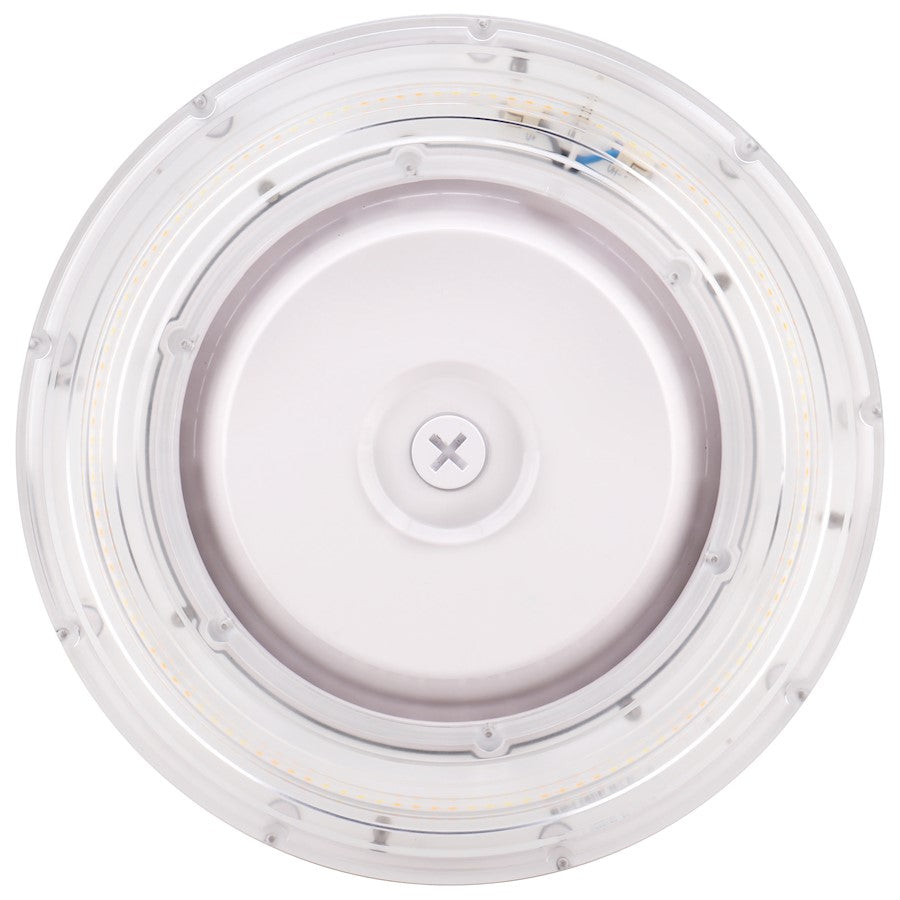Satco 100W LED Canopy Fixture, White
