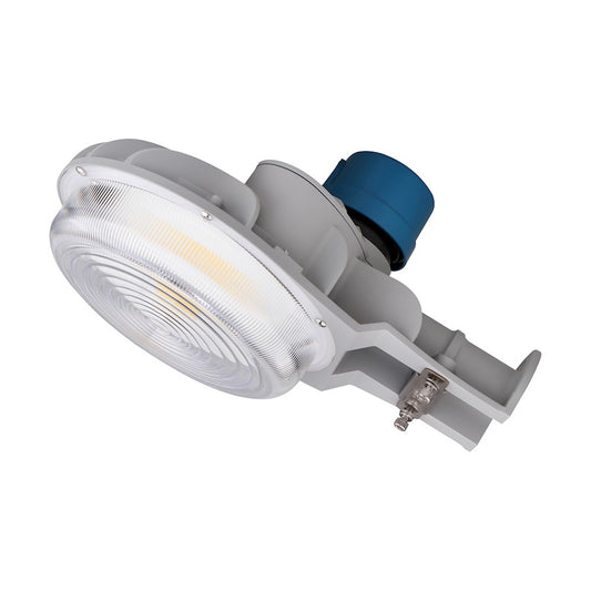 Nuvo Lighting 65-681 29W LED Area Light | Gray Die-Cast Aluminum with Impact-Resistant Lens | Outdoor Wall & Arm Mount Security Light | Model 65-681