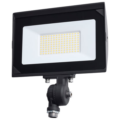 Nuvo Lighting 80W LED Flood Light | Bronze Die-Cast Aluminum and Tempered Glass | Outdoor Security & Landscape Lighting | 9040 Lumens | Model 65-731
