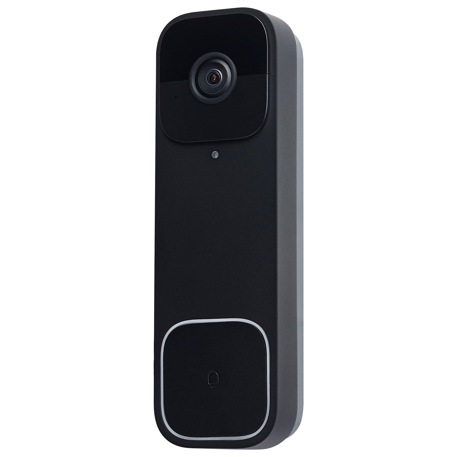 Nuvo Lighting Starfish Smart Doorbell Security Camera Wired | Black Doorbell with Black Chime | Entryway & Front Door | 5.87in H | Model 65-934