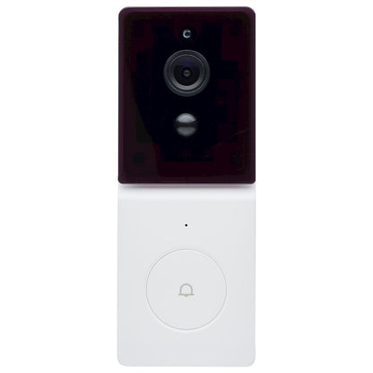 Nuvo Lighting Starfish Smart Wireless Doorbell with Chime | Security White and Black | Front Door & Entryway | 1 x 2 x 5 in | Model 65-935