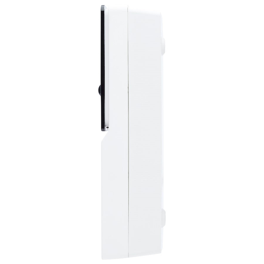Nuvo Lighting Starfish Smart Wireless Doorbell with Chime | Security White and Black | Front Door & Entryway | 1 x 2 x 5 in | Model 65-935