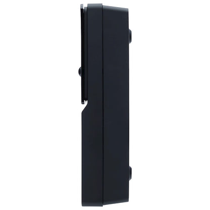 Nuvo Lighting Starfish Smart Wireless Doorbell Camera | Black Security Camera Doorbell | Front Door & Entryway Video Doorbell | 1080P HD | Model 65-936