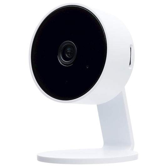 Nuvo Lighting Starfish Indoor Security Camera | White Smart Home Camera | Living Room & Nursery Monitoring | 1080p HD Night Vision, Two-Way | Model 65-940