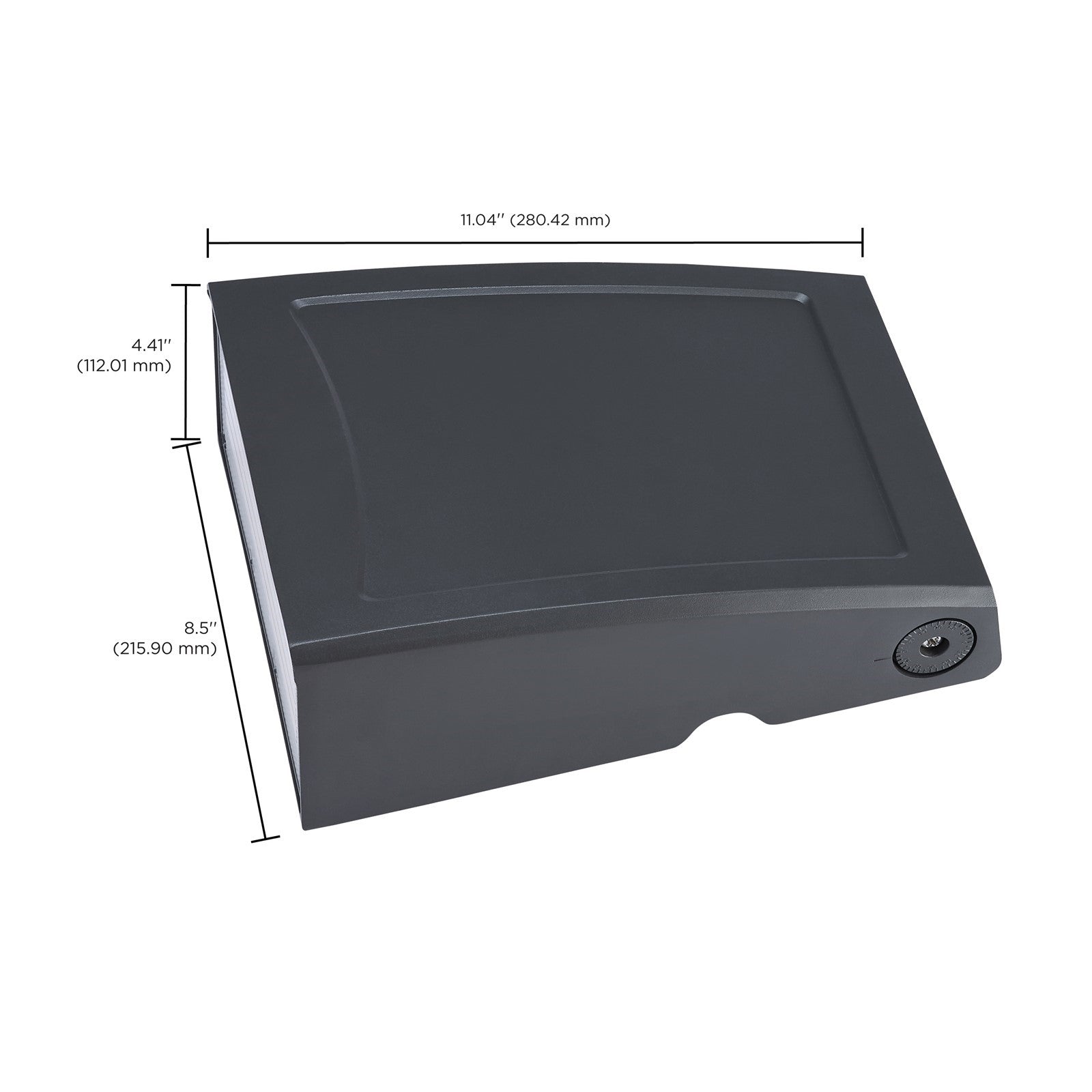 Nuvo Lighting 65-944 80W LED Large Adjustable Wall Pack | Utility Bronze Die-Cast Aluminum | Outdoor Building & Parking Areas | Model 65-944