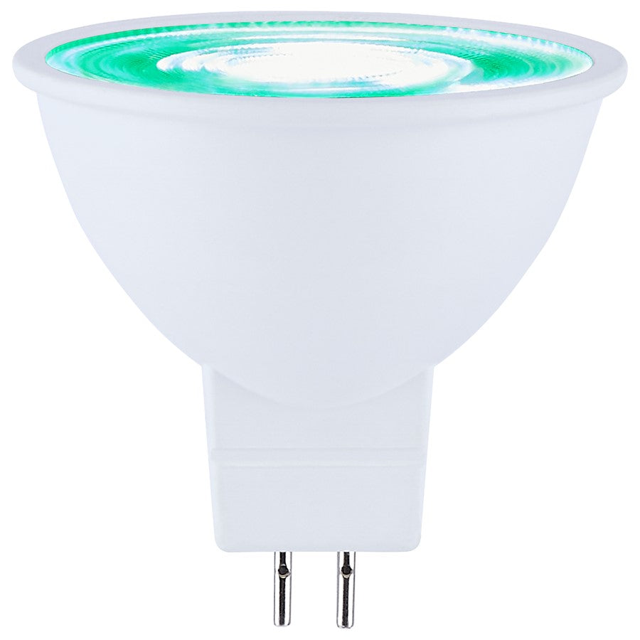 Nuvo Starfish 5.5W LED MR16 Smart Bulb | GU5.3 Base RGBTW Tunable White | Indoor & Damp Location Accent Lighting | 400 Lumens 90+ CRI | Model S11110