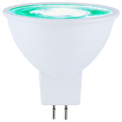 Nuvo Starfish 5.5W LED MR16 Smart Bulb | GU5.3 Base RGBTW Tunable White | Indoor & Damp Location Accent Lighting | 400 Lumens 90+ CRI | Model S11110