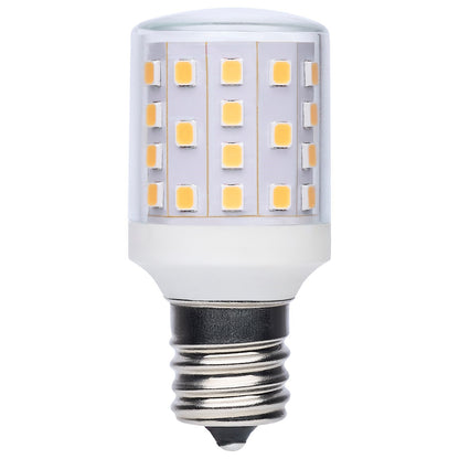 Nuvo Lighting S11204 3.5W T14 LED Refrigerator Bulb | Clear Glass, 5000K Daylight | Appliance & Enclosed Fixture | 420 Lumens, Dimmable | Model S11204