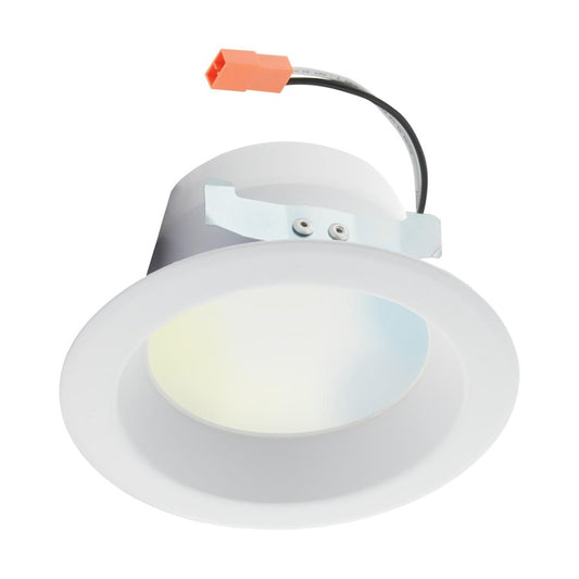 Nuvo Lighting Starfish 5in Tunable White LED Recessed Downlight | Modern White Smart Retrofit | Bathroom Kitchen & Outdoor Wet Location | Model S11259