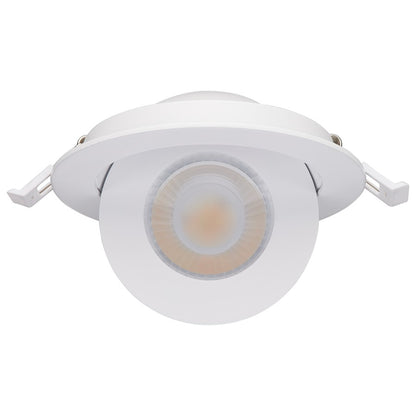 Nuvo Lighting Starfish 4in Smart LED Downlight | White Trim, RGB+Tunable White 2700K-5000K | Kitchen, Bathroom & Living Room | 9W 750lm | Model S11293R1