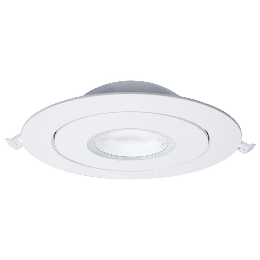 Nuvo Lighting S11295 6in Smart LED Downlight | White Trim RGB+Tunable White 2700K-5000K | Kitchen & Living Room Recessed Light | 1200 | Model S11295