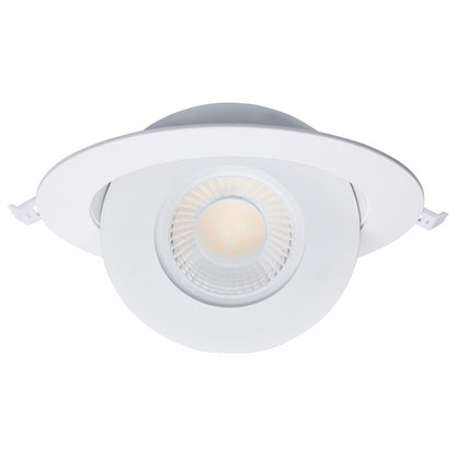 Nuvo Lighting S11295 6in Smart LED Downlight | White Trim RGB+Tunable White 2700K-5000K | Kitchen & Living Room Recessed Light | 1200 | Model S11295