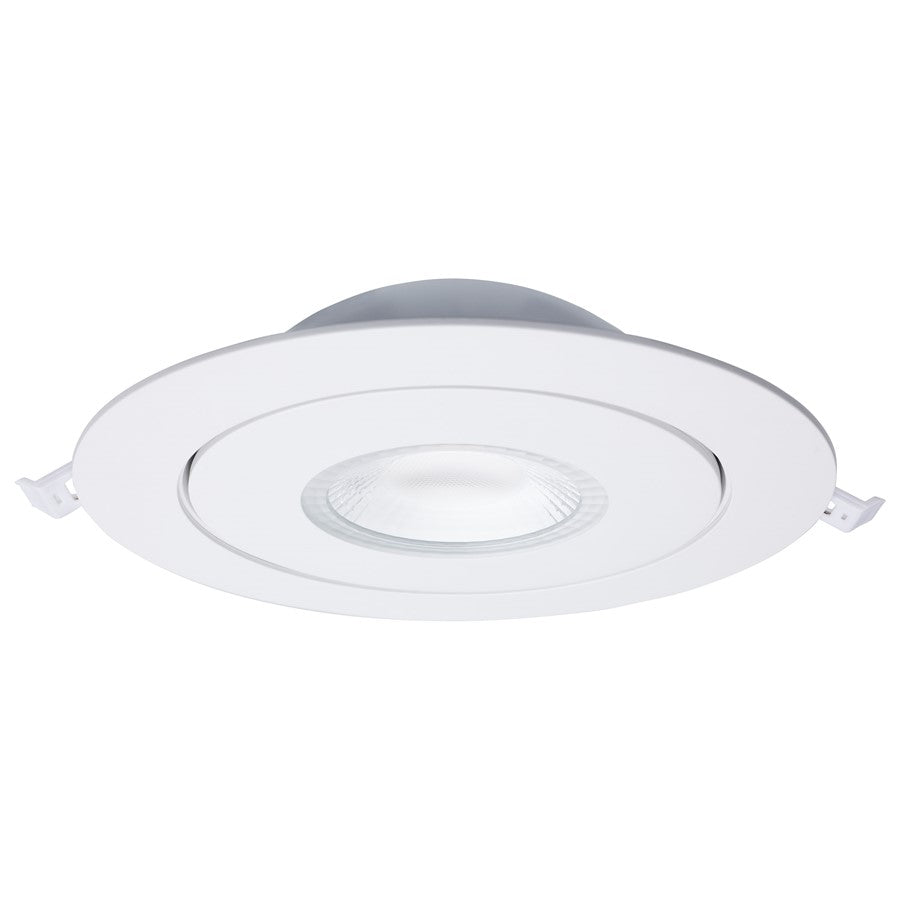 Nuvo Starfish 6in 15W Smart LED Downlight | White Trim RGB and Tunable White | Kitchen & Living Room Recessed Lighting | 1250 Lumens | Model S11295R1