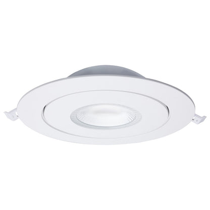 Nuvo Starfish 6in 15W Smart LED Downlight | White Trim RGB and Tunable White | Kitchen & Living Room Recessed Lighting | 1250 Lumens | Model S11295R1