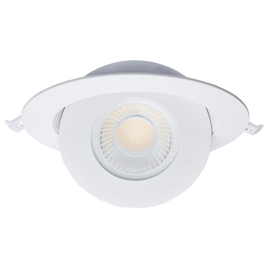 Nuvo Starfish 6in 15W Smart LED Downlight | White Trim RGB and Tunable White | Kitchen & Living Room Recessed Lighting | 1250 Lumens | Model S11295R1