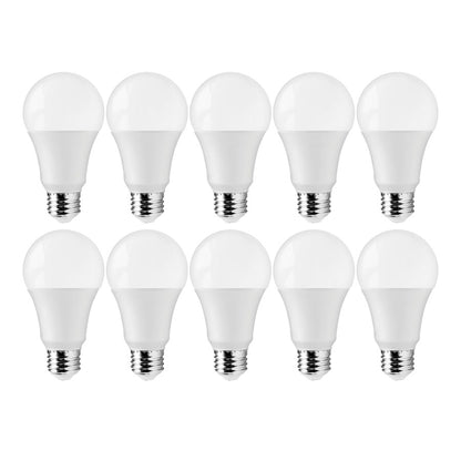 Nuvo Satco 12W A19 LED 5000K/75W Replacement | White Enclosed Fixture Rated | Indoor & Damp Location Bulbs | 1100 Lumens, 80 CRI, 10000 Hrs | Model S11438