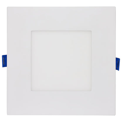 Nuvo Lighting Starfish 6in Square Smart LED Downlight | Tunable White & RGB Color Changing | Wet Location Bathroom & Covered Patio | 750 | Model S11563