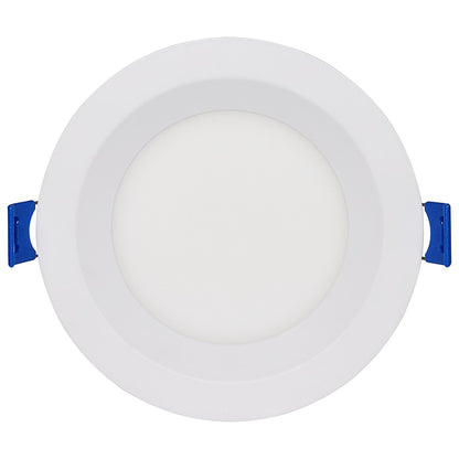 Nuvo Lighting Satco STARFISH 4in 9W Smart LED Downlight | White Smooth Baffle Tunable White & RGB | Bathroom & Covered Patio Wet Location | Model S11564