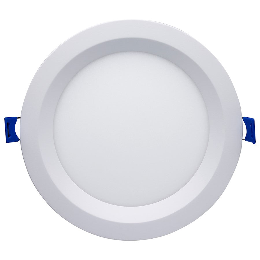 Nuvo Lighting Satco STARFISH 6in 12W Smart LED Recessed Downlight | Smooth Baffle White Finish | Wet Location Kitchen & Bathroom | 750 | Model S11566