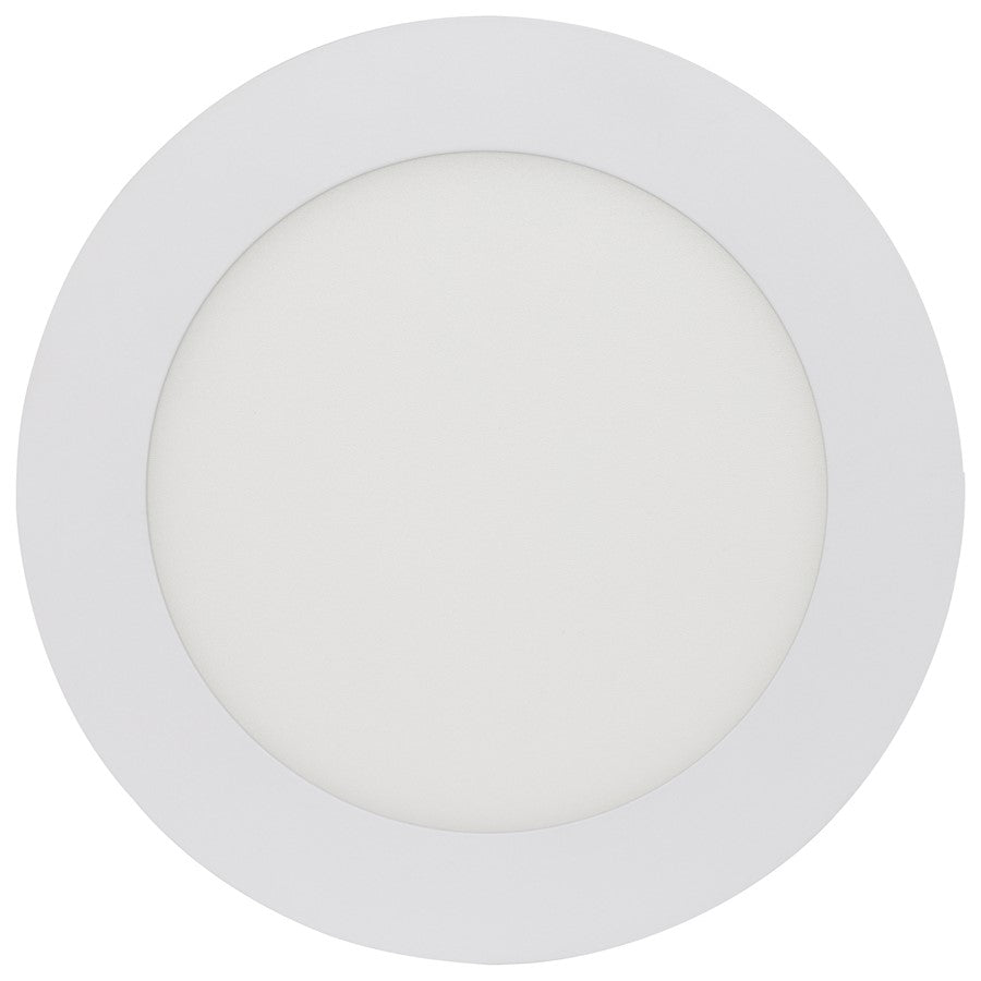 Nuvo Starfish 6in Smart Recessed Downlight | Round White Trim Integrated LED | Kitchen & Living Room Ceiling Light | 11W 900lm RGB Tunable | Model S11637