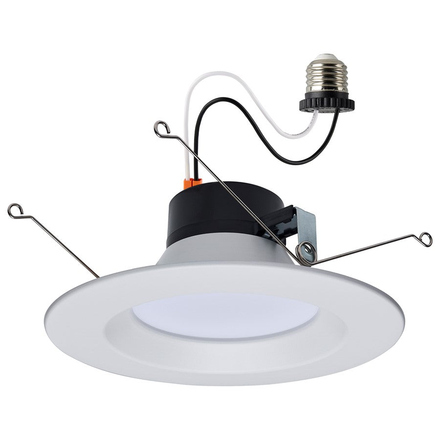 Nuvo Starfish 11W LED Retrofit Downlight 6in | Smart RGBTW Tunable White Recessed Trim | Kitchen & Living Room Ambient | 900 Lumens | Model S11639