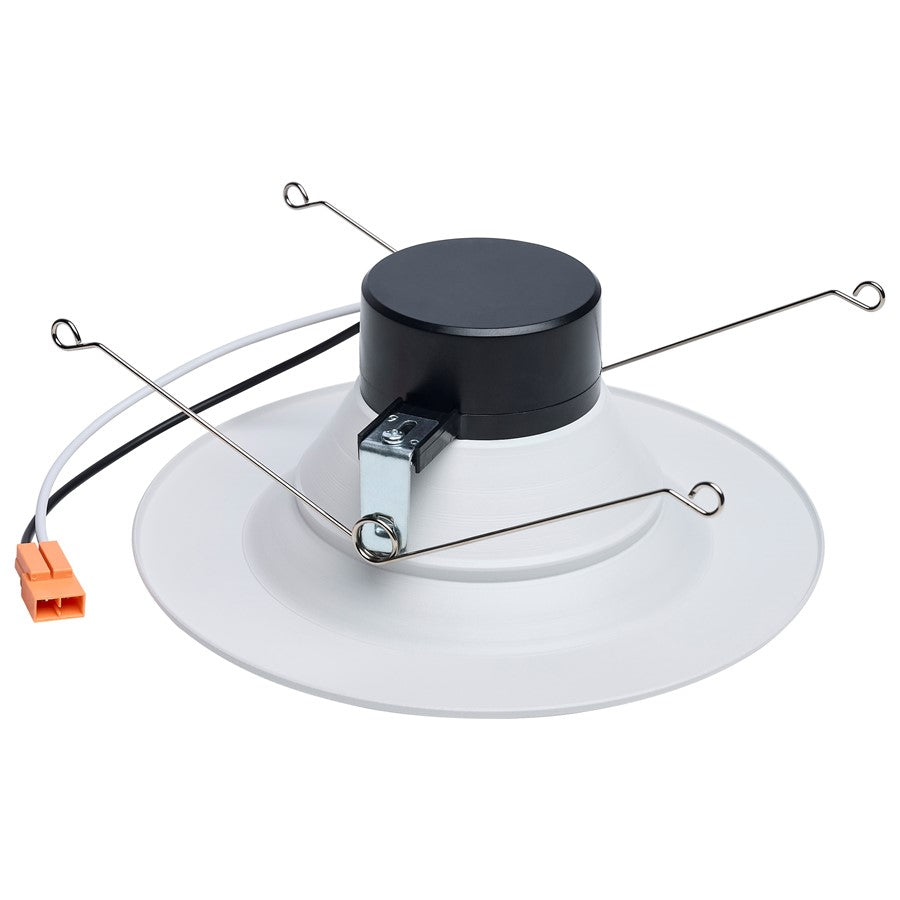 Nuvo Starfish 11W LED Retrofit Downlight 6in | Smart RGBTW Tunable White Recessed Trim | Kitchen & Living Room Ambient | 900 Lumens | Model S11639