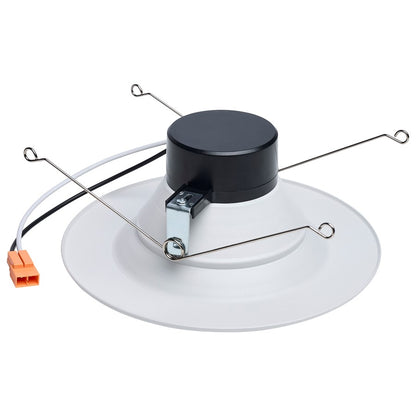 Nuvo Starfish 11W LED Retrofit Downlight 6in | Smart RGBTW Tunable White Recessed Trim | Kitchen & Living Room Ambient | 900 Lumens | Model S11639