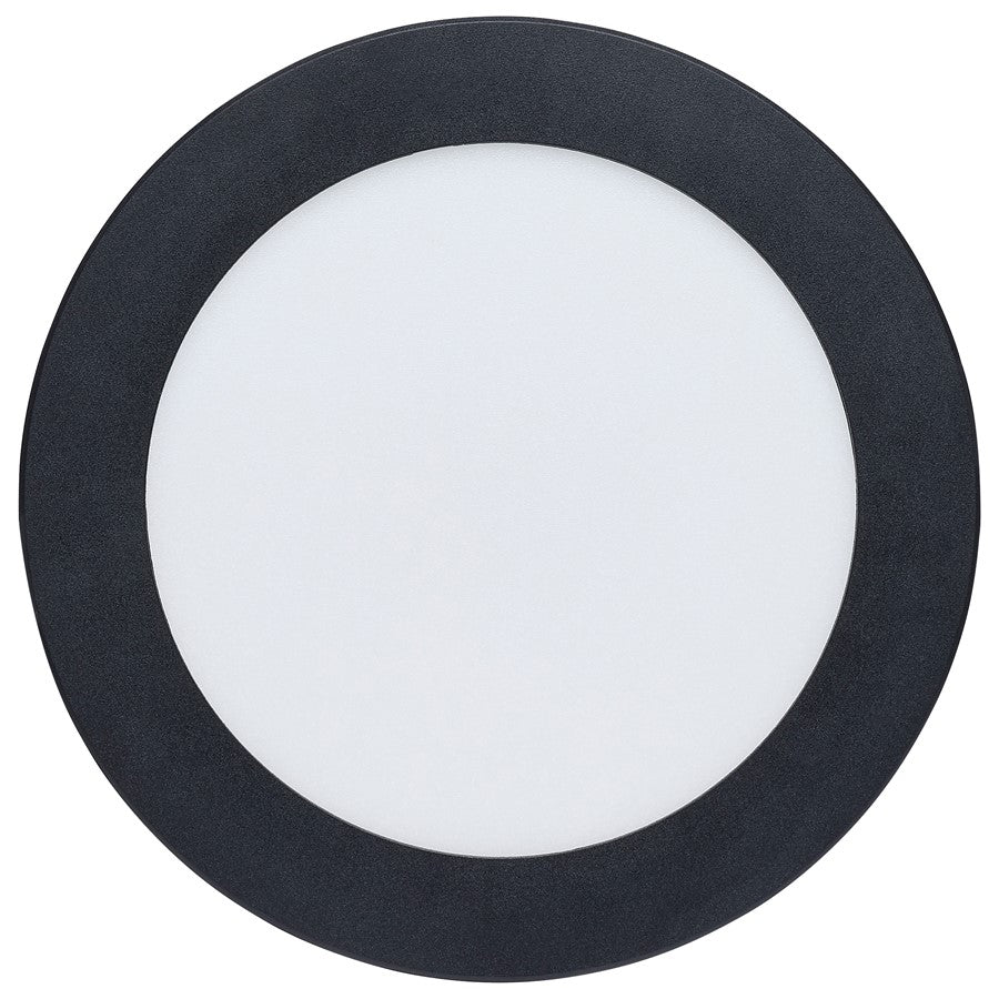 Nuvo Lighting Performer Series 6in 11W LED Downlight | Black Flat Lens with Remote Driver | Shower & Bathroom Wet Location | 1000 Lumens, 5 | Model S11686