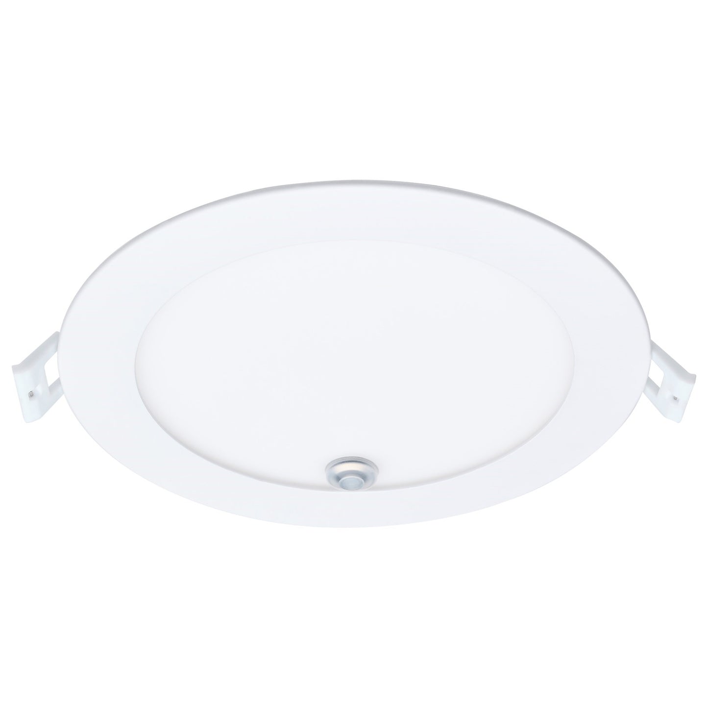 Nuvo Pro 6in LED Downlight with Emergency Battery | 15W/11W Selectable, White | Hallways & Closets | 1350 Lumens, 90 CRI, Wet Rated | Model S11697