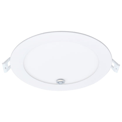 Nuvo Pro 6in LED Downlight with Emergency Battery | 15W/11W Selectable, White | Hallways & Closets | 1350 Lumens, 90 CRI, Wet Rated | Model S11697