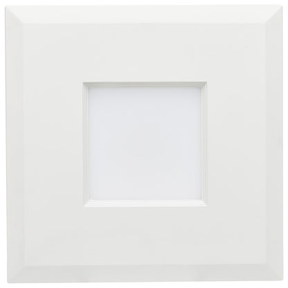 Nuvo Satco S11821R1 7in 1-Light LED Recessed Downlight Retrofit | Utility White Finish with Selectable CCT | Bathroom & Covered Patio | 7 | Model S11821R1