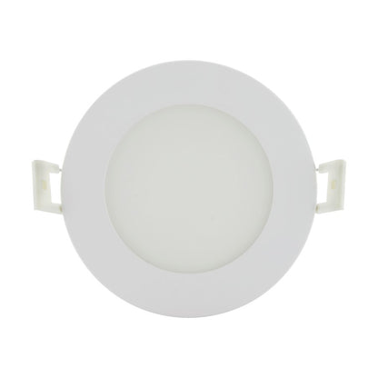 Nuvo Lighting 4in LED Direct Wire Downlight Edge Lit 10W | White Utility Remote Driver | Bathroom & Wet Location Recessed Light | 650-700 | Model S11826