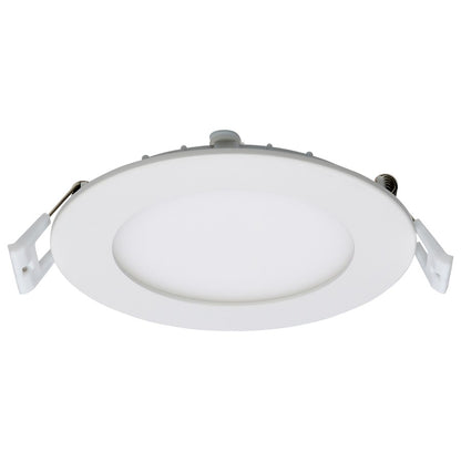 Nuvo Satco Plus Series 4in LED Downlight | Selectable CCT White Finish | Kitchen & Bathroom Recessed Light | 850 Lumens, 10W, 90 CRI | Model S11826R1