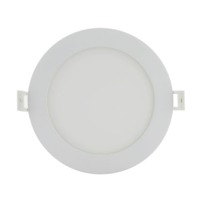 Nuvo Lighting 6in 12W LED Direct Wire Downlight | Utility White Finish | Wet Location & Shallow Ceilings | 900-980 Lumens, 2700K-5000K | Model S11827