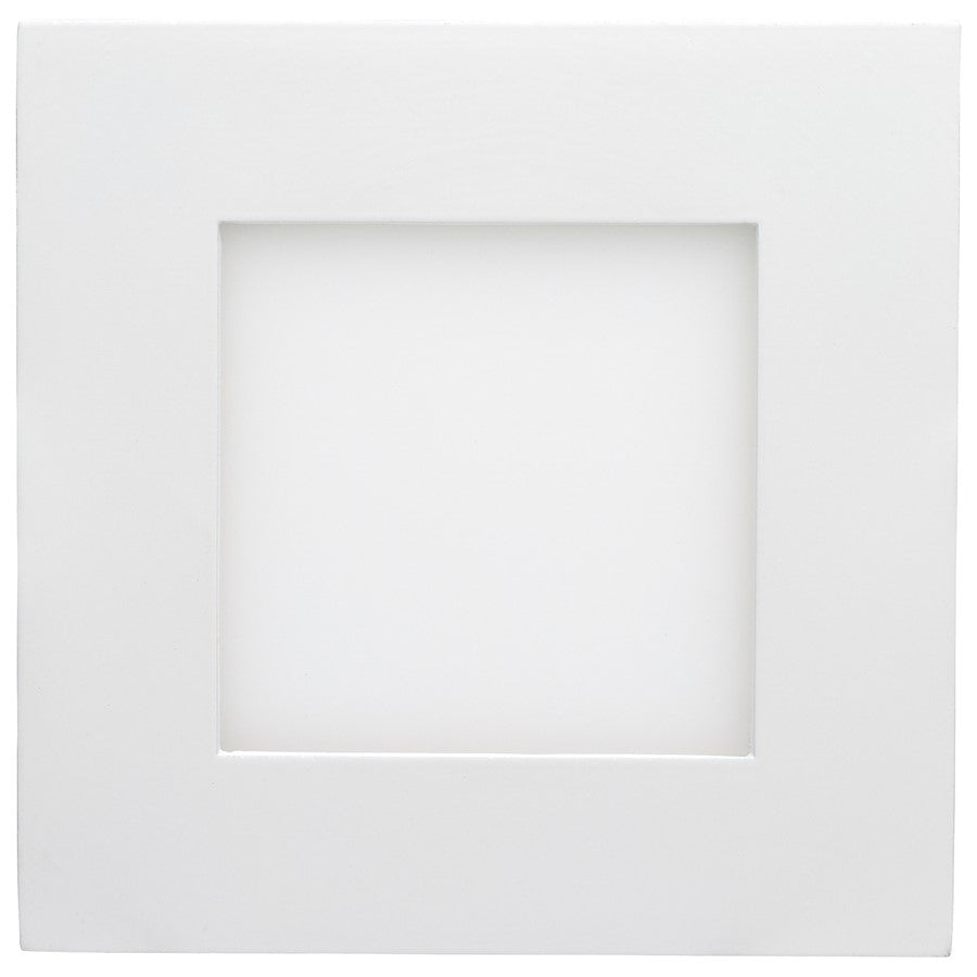 Nuvo Lighting Plus Series 4in Square LED Downlight | Selectable CCT White Utility | Kitchen & Bathroom Recessed Light | 850 Lumens 10W 90 | Model S11829R1