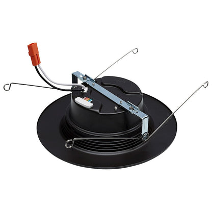 Nuvo Lighting S11837R1 9W LED Downlight Retrofit 5-6in | Contemporary Bronze Trim | Kitchen & Bathroom Recessed Light | 800 Lumens | Model S11837R1
