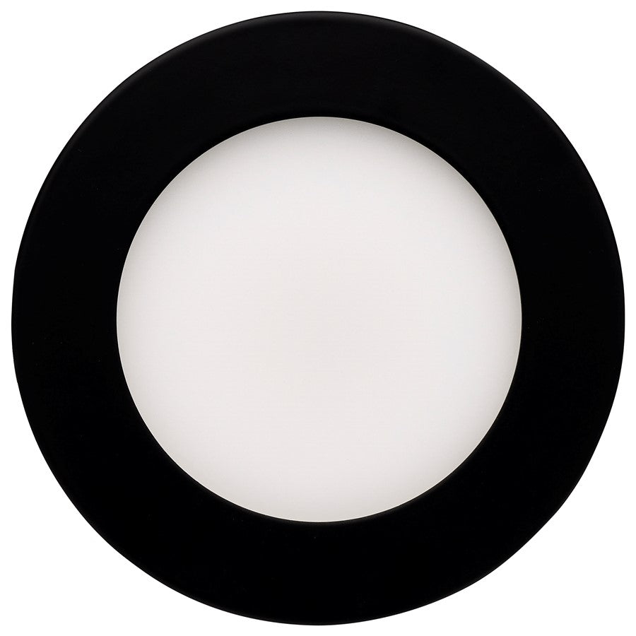 Nuvo Lighting Plus Series 4in LED Downlight | CCT Selectable Black Trim | Kitchen & Bathroom Recessed Light | 850 Lumens, 10W | Model S11874R1