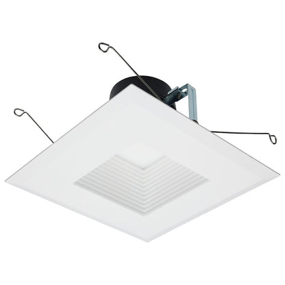 Satco Field Selectable 5" LED Downlight Retrofit/Square, White