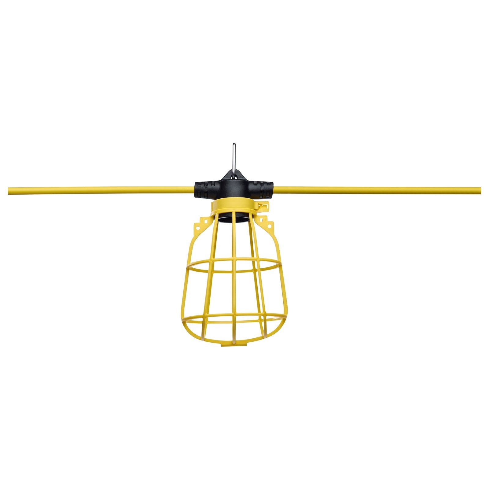 Nuvo 50' Temporary String Light E26 Plastic Cages Lamps not included