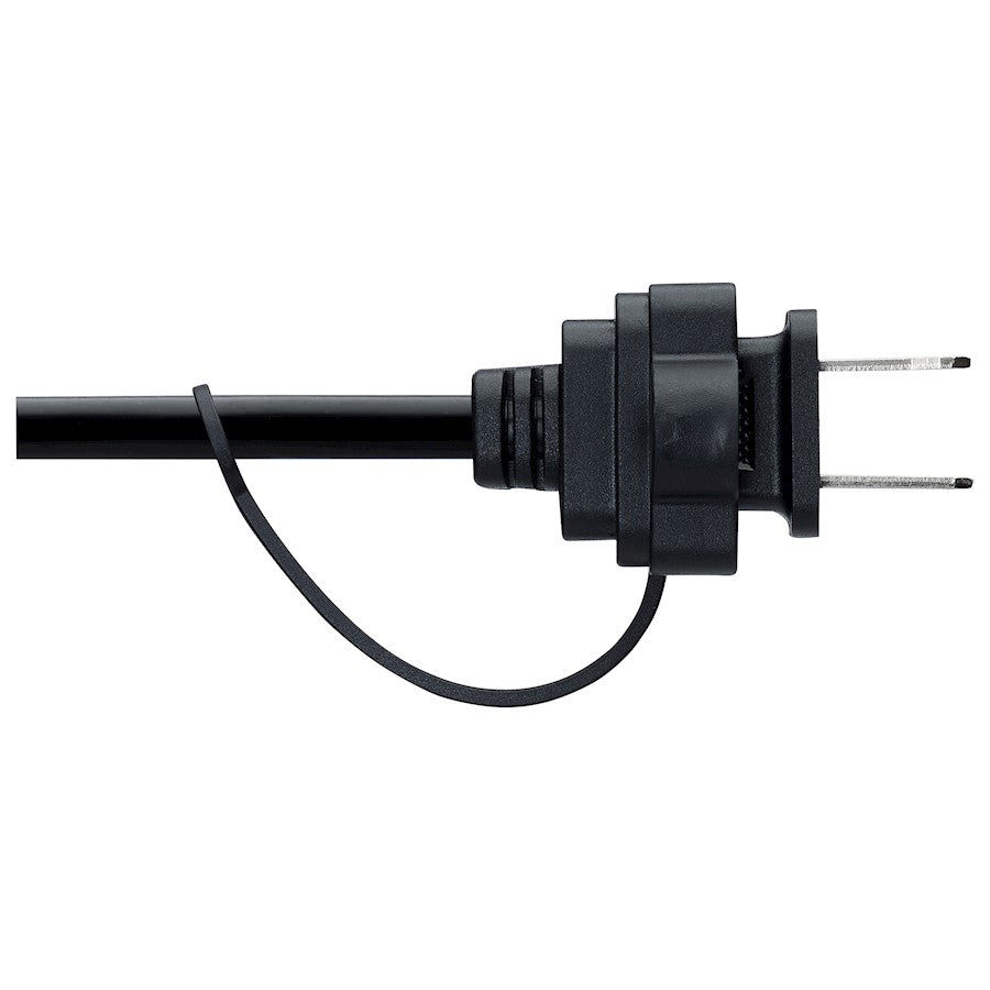 Nuvo Lighting S13168 50ft 5-Light LED String Light | Orange Utility Outdoor Construction Light | Jobsite & Temporary Lighting | 7000 Lumens | Model S13168