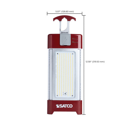 Nuvo 30/70/100/120W LED Work Light with Remote 5000K CCT Red 120 Volt