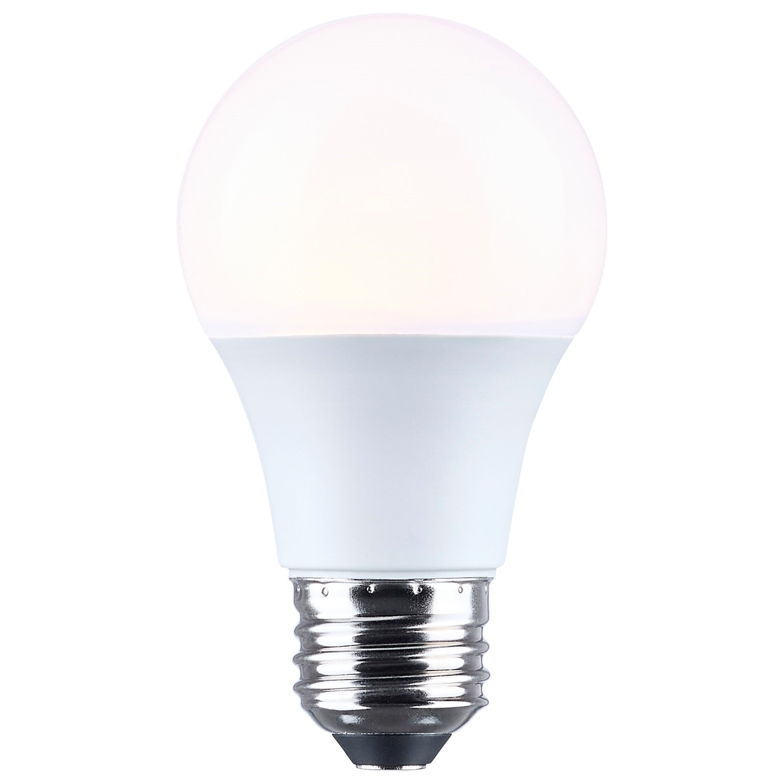 Nuvo Lighting 5W LED A19 2700K Plastic 120V 4-Pack, Frost