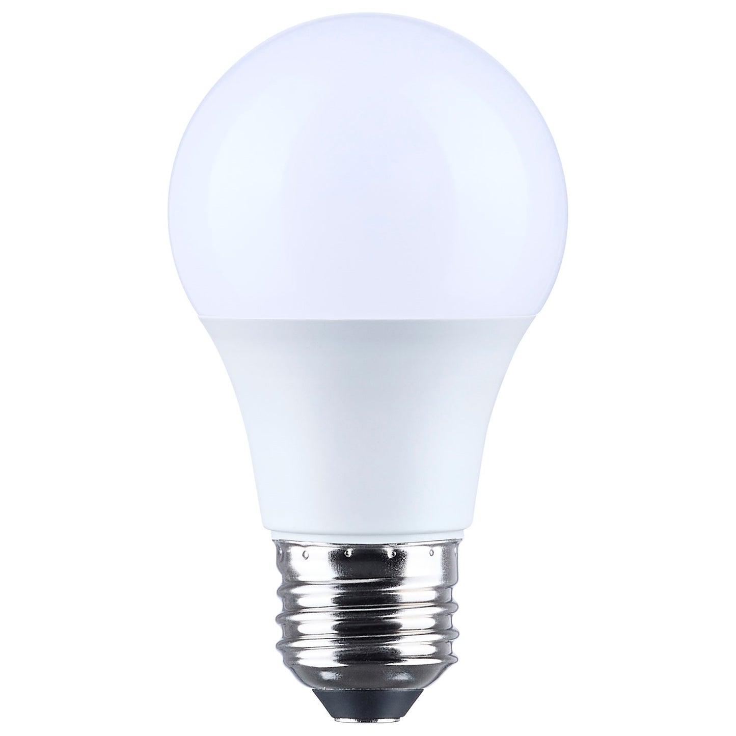 Nuvo Lighting 8.5W LED A19 5000K Plastic 120V 1-Pack, Frost