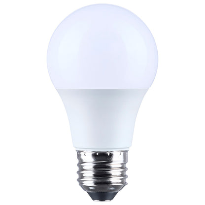 Nuvo Lighting 8.5W LED A19 5000K Plastic 120V 1-Pack, Frost