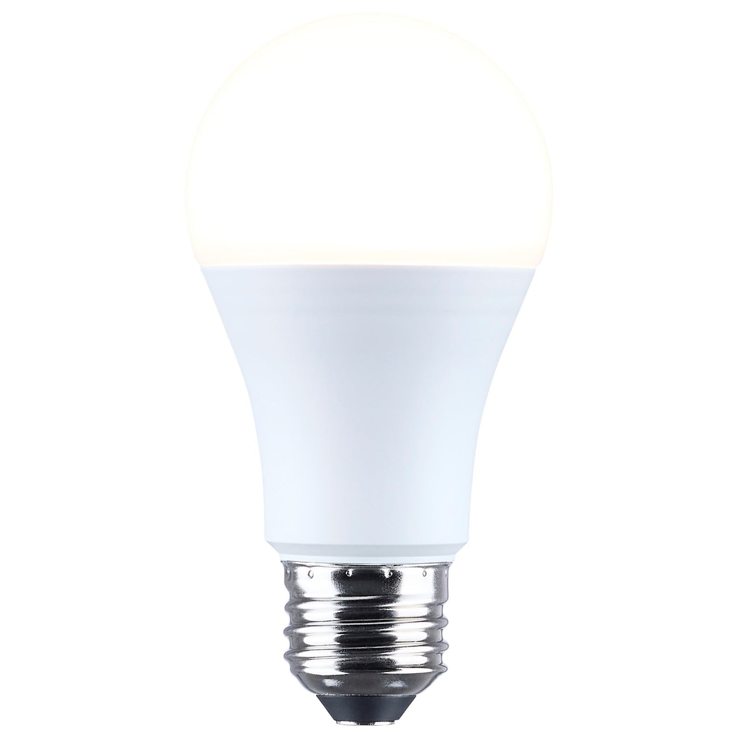 Nuvo Lighting 15W LED A19 4000K Plastic 120V 4-Pack, Frost