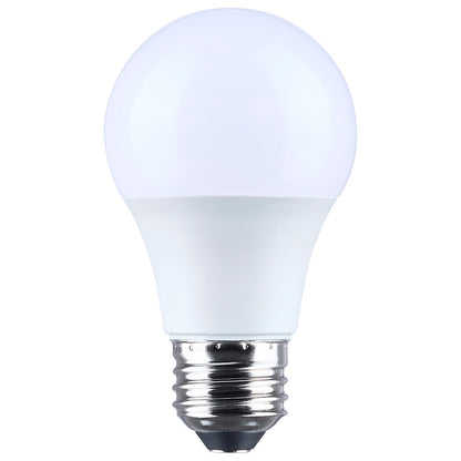 Nuvo Lighting 6.5W LED A19 2700K Plastic 120V 1-Pack, Frost